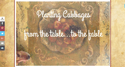 Desktop Screenshot of plantingcabbages.com