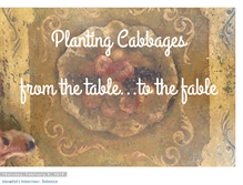 Tablet Screenshot of plantingcabbages.com